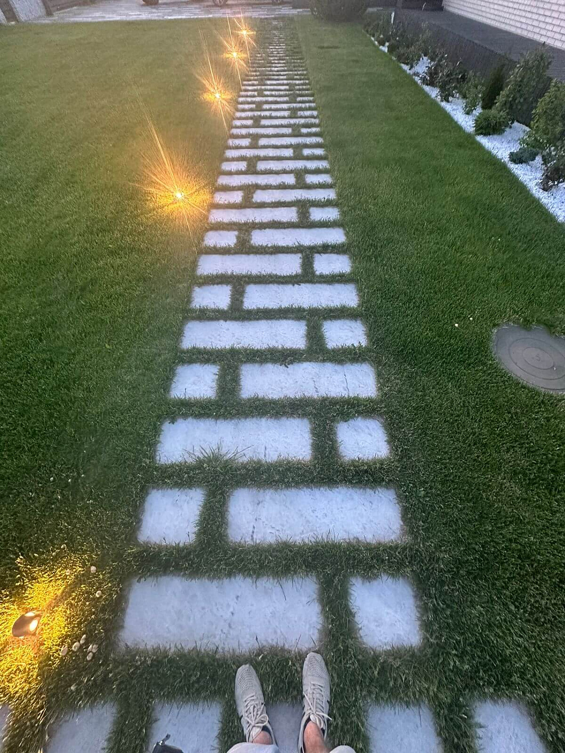 Шаговая плитка для сада фото 2